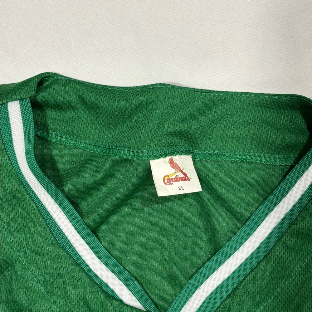 Cardinals Baseball Jersey- Green - Picture 5 of 8